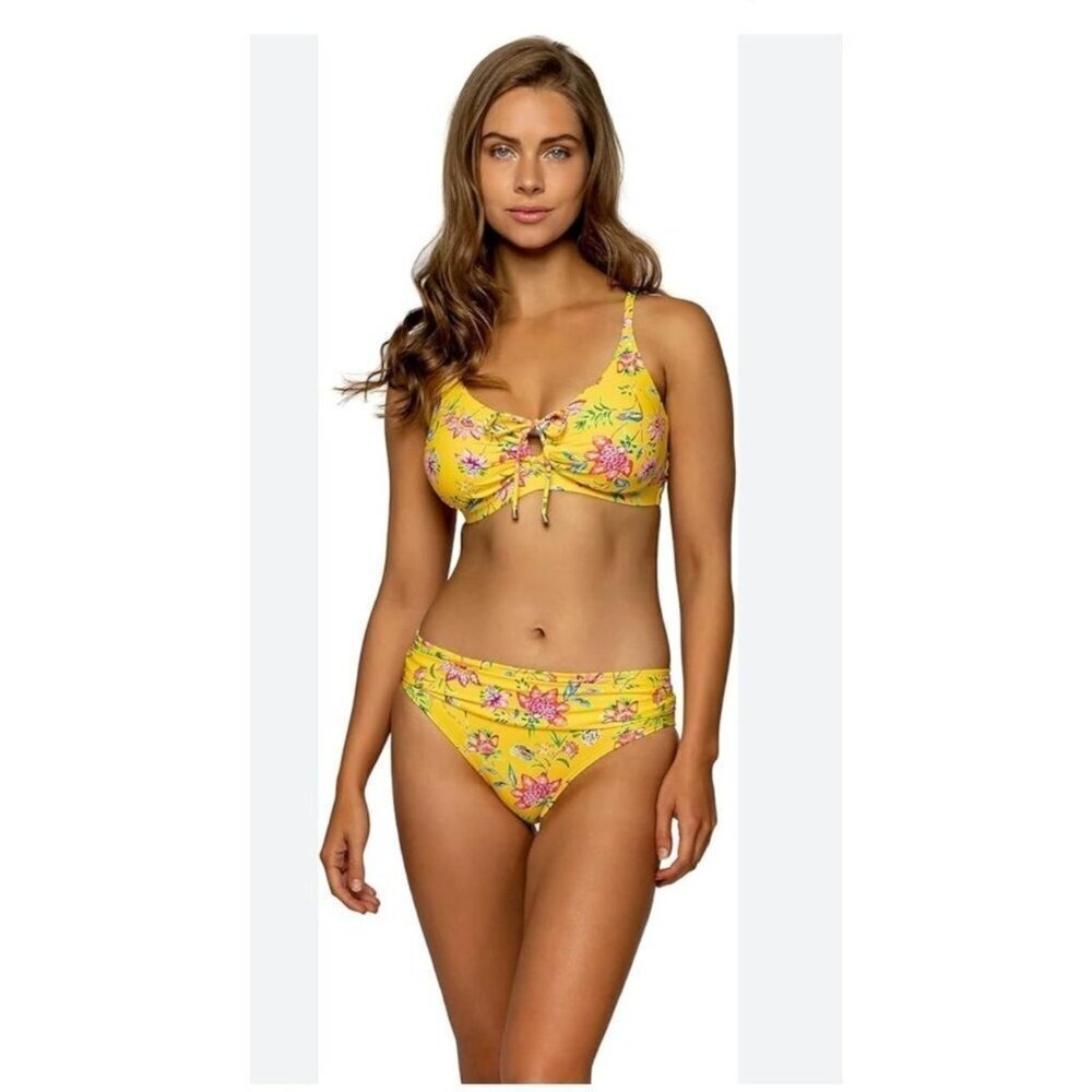 Sunsets Unforgettable Bikini Swim Bottom, Golden Hour 40F